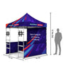 3m x 3m Fabric Canopy Kit A1 with Tent Display Shelves