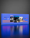 Backlit SEG Pop-Up Straight Display