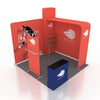 Portable Exhibit Display 3m x 3m - Model 18