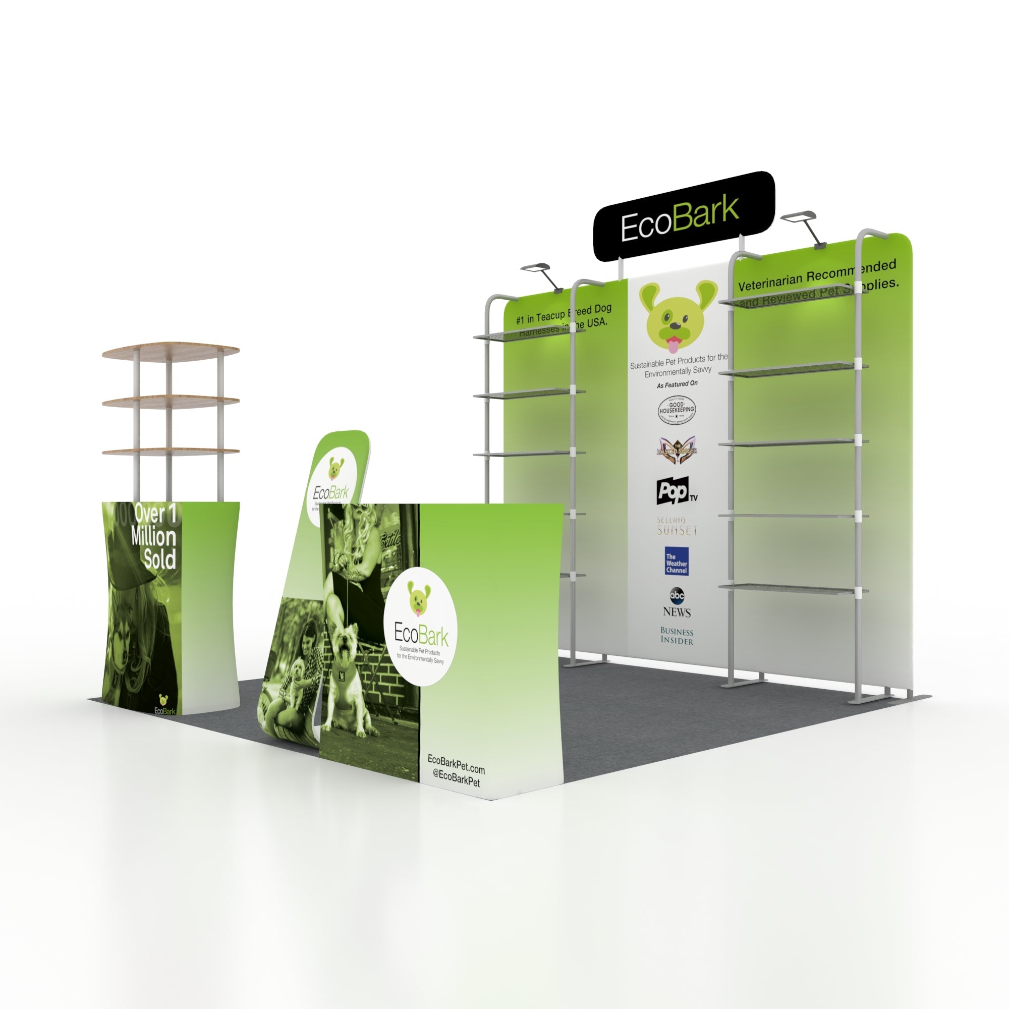 Portable Exhibit Display 3m x 3m - Model 19