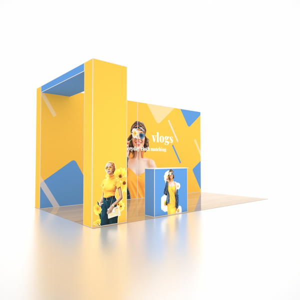 SEG Pro Popup Booth – Model 6 (6m x 3m)