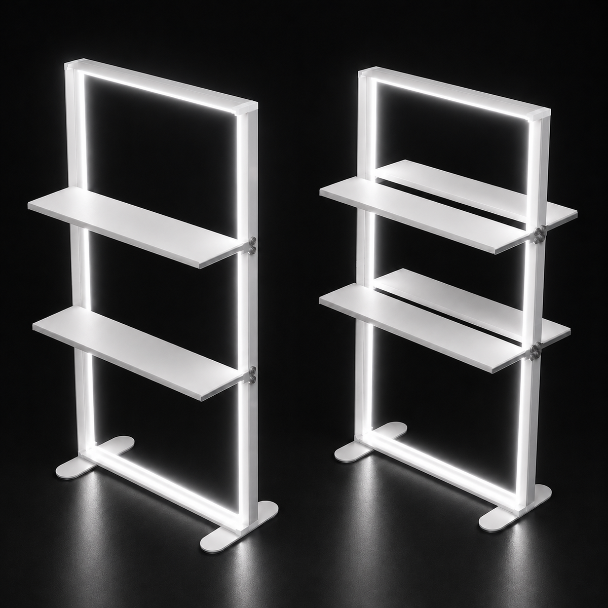 SEG Led Light Box with Shelves