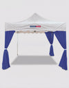 Canopy Tent Fabric Corner Curtains