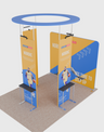 3x3m Straight Fabric Wall Display