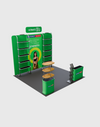 Portable Exhibit Display 3m x 3m - Model 19