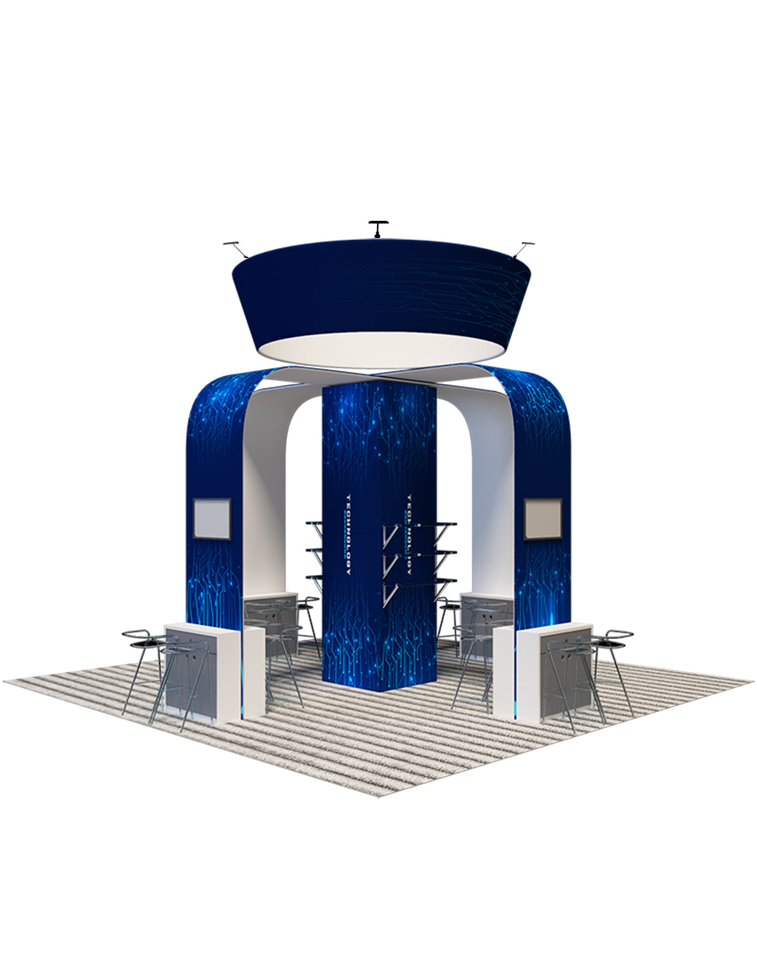 Modular Booth Kits 6m x 6m - Model 03