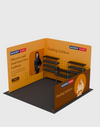 Portable Exhibit Display 3m x 3m - Model 20