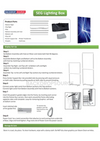 SEG Frameless Fabric LED Light Box Display - 1.2m W x 2m H