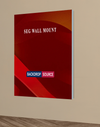 Wall-Mounted SEG Fabric Display – 40mm Depth