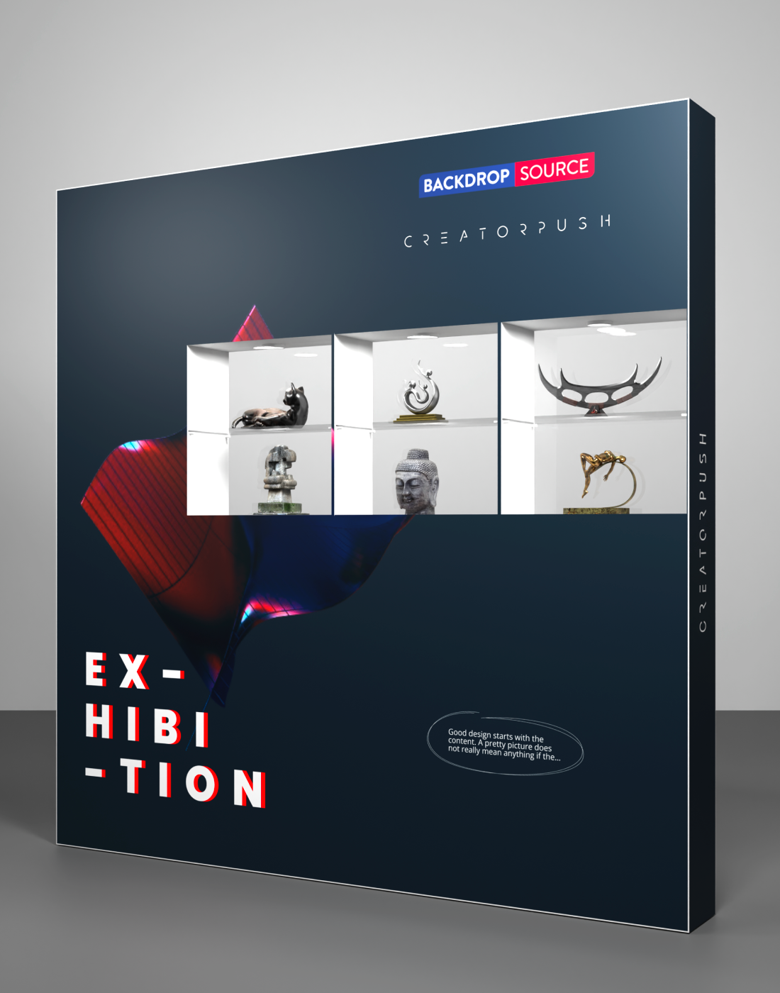 SEG Popup - Internal Showcase with Recessed LED Ring