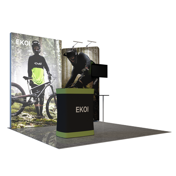 Premier 3m x 3m Exhibition Booth - Model 8
