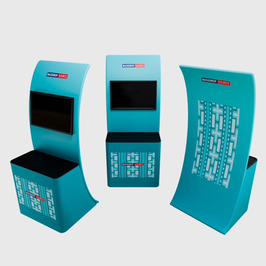 Integrated Monitor Table Display | Custom Event Display UK ...