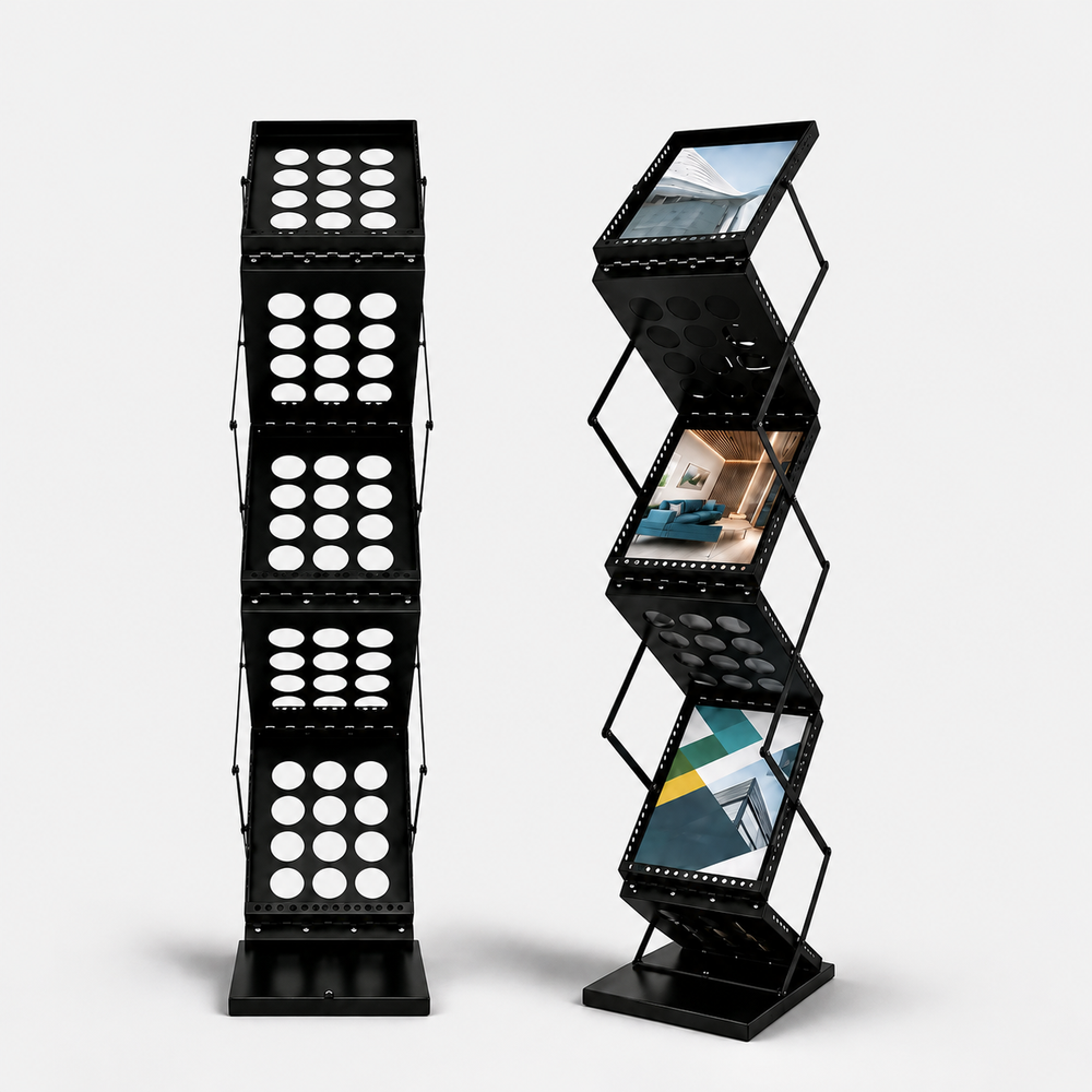 Zig Zag Brochure Stand