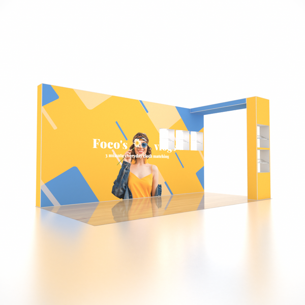 SEG Pro Popup Booth – Model 8 (6m x 3m)
