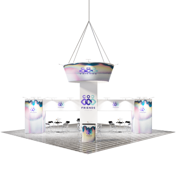 Modular Booth Kits 6m x 6m - Model 8