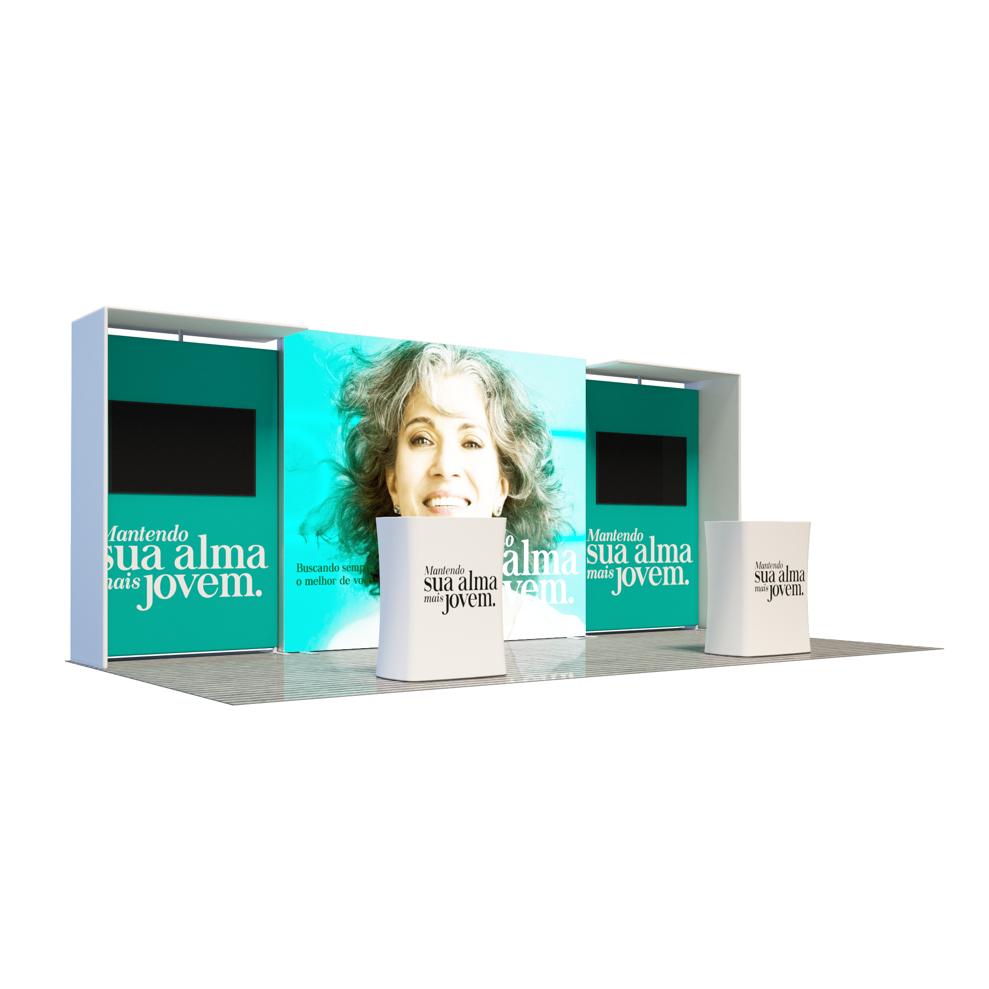 3m x 6m Modular Exhibition Display Kit – Model 5