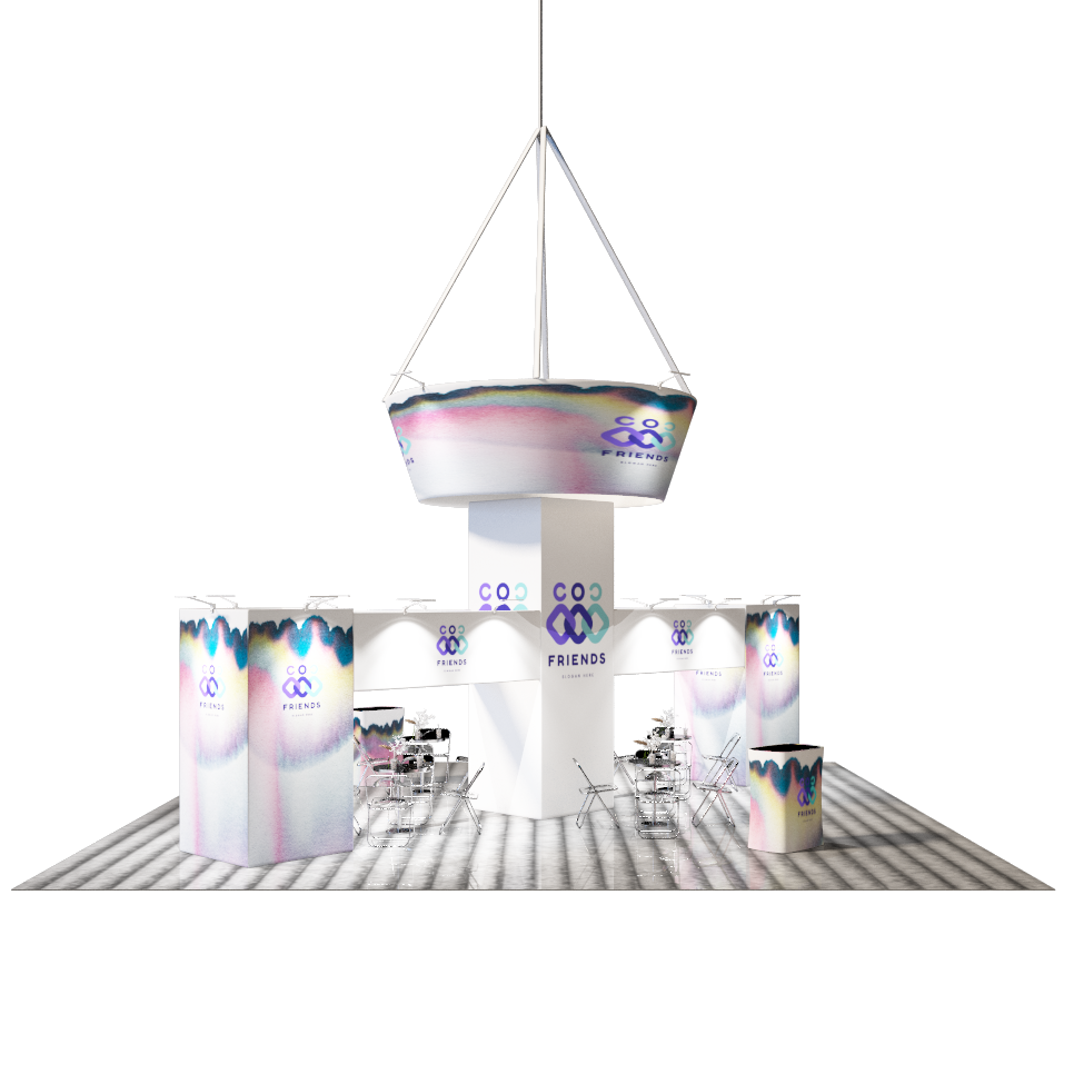 Modular Booth Kits 6m x 6m - Model 8