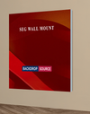 Wall-Mounted SEG Fabric Display – 40mm Depth