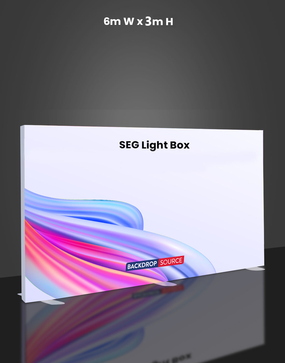 SEG Frameless Fabric LED Light Box Display