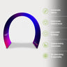 Tapered Curved Fabric Arch Display