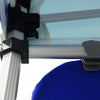 3m x 3m Fabric Canopy Kit with L-Shaped Wings & 4 TV Displays