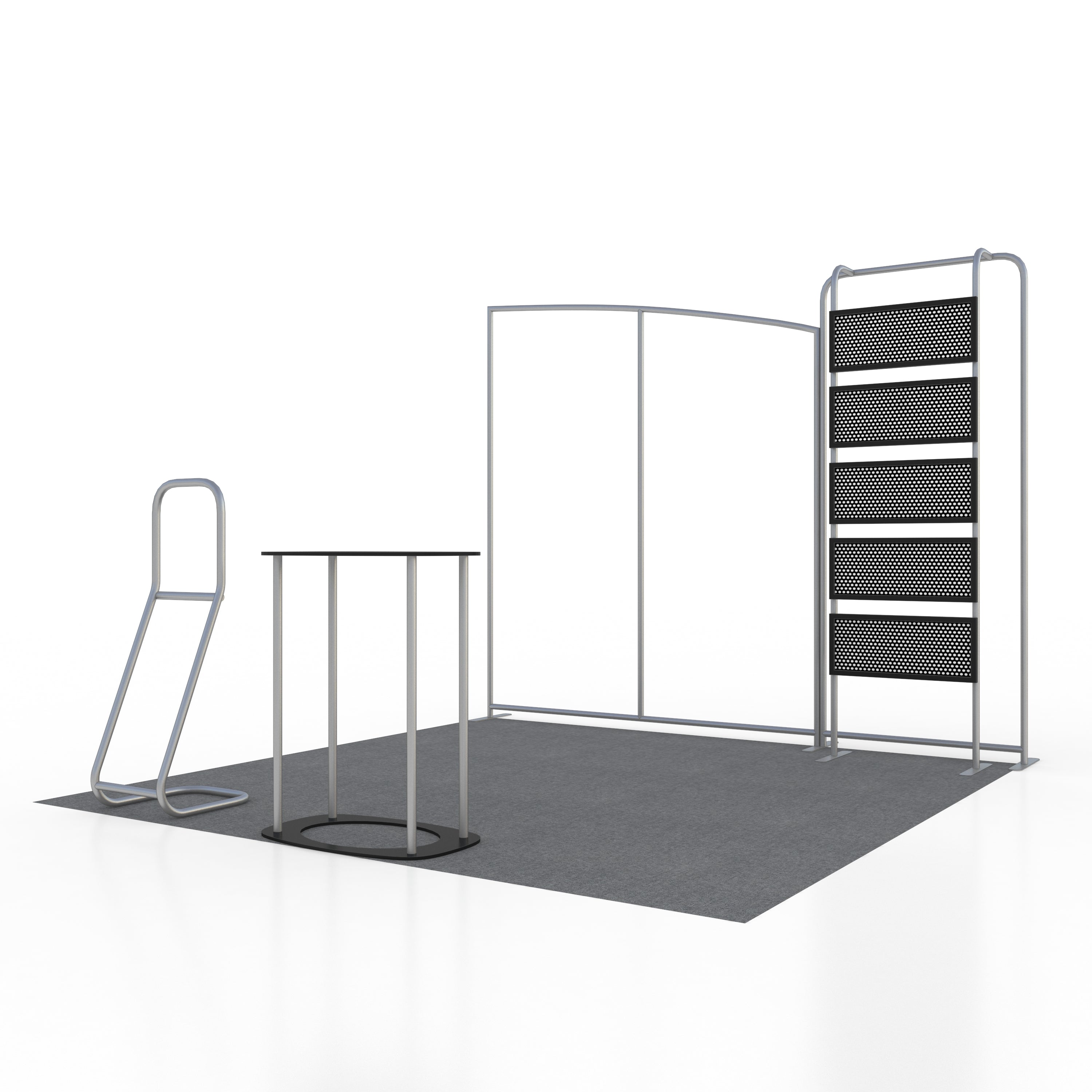 Portable Exhibit Display 3m x 3m - Model 17