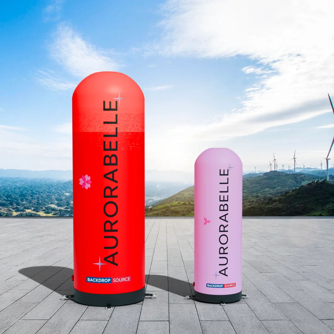 Inflatable Advertising Columns