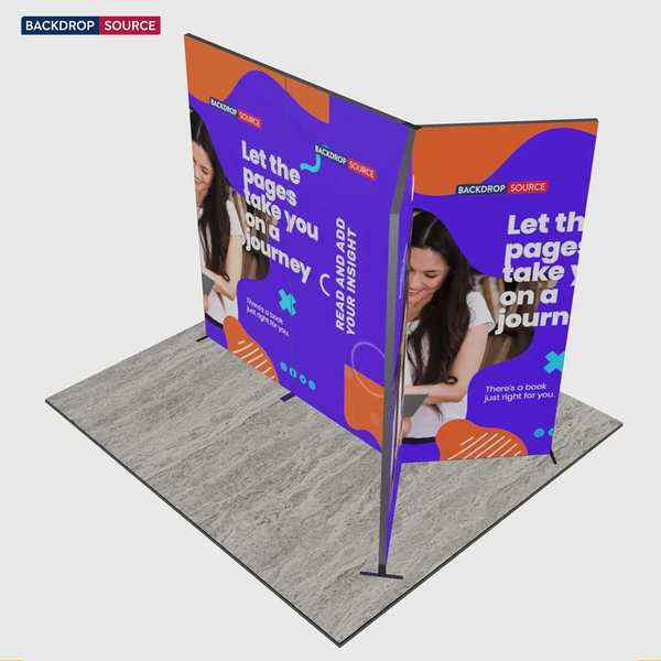 Foldable SEG  Exhibition Display - Model 9