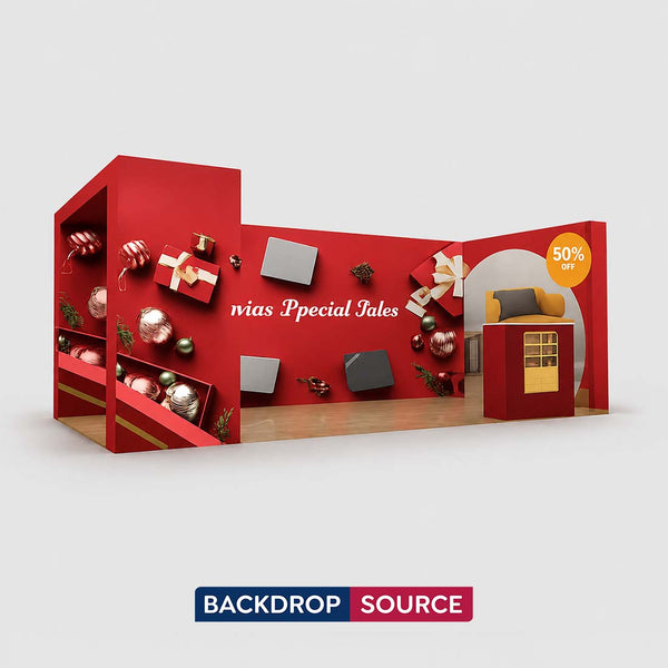 Portable Exhibit Display 3m x 6m - Model 19