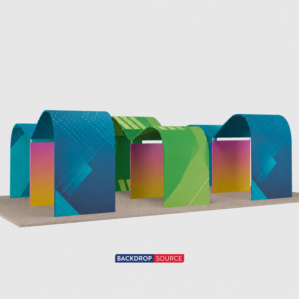 Modular Booth Kits 9m x 6m - Model 1