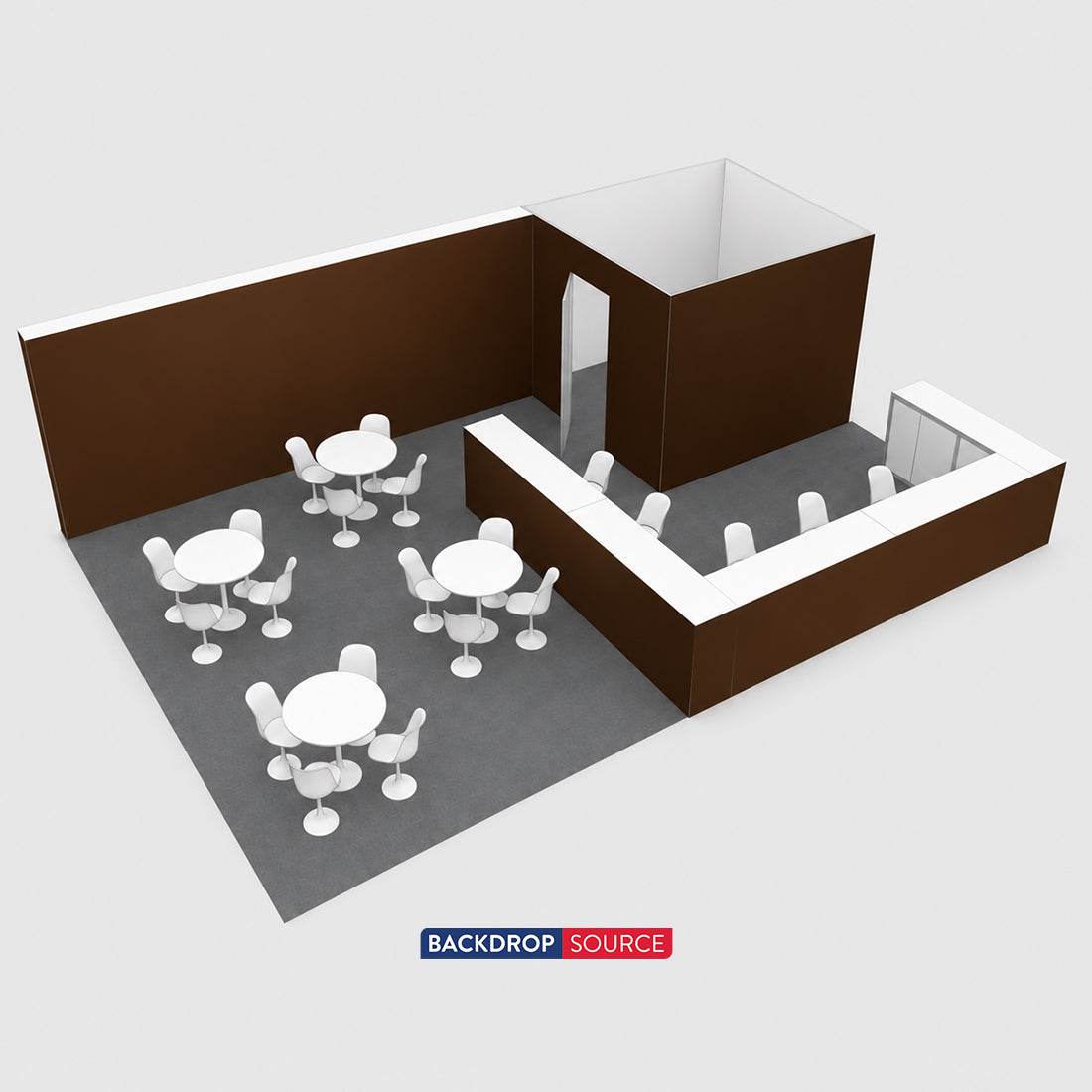 Modular Booth Kits 9m x 6m - Model 8