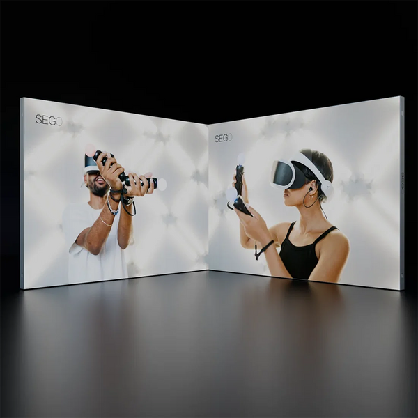 SEGO Backlit Booth 3m x 3m - Model 4