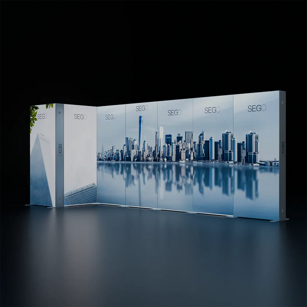 SEGO Backlit Lightbox 6m x 3m - Model 2