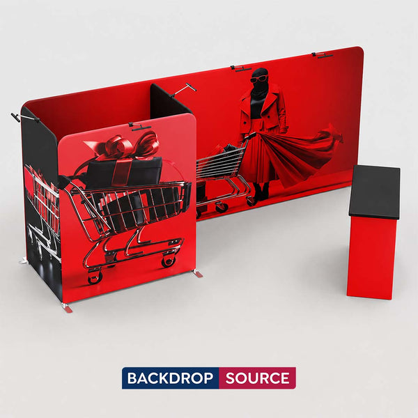 Portable Exhibit Display 3m x 6m - Model 8
