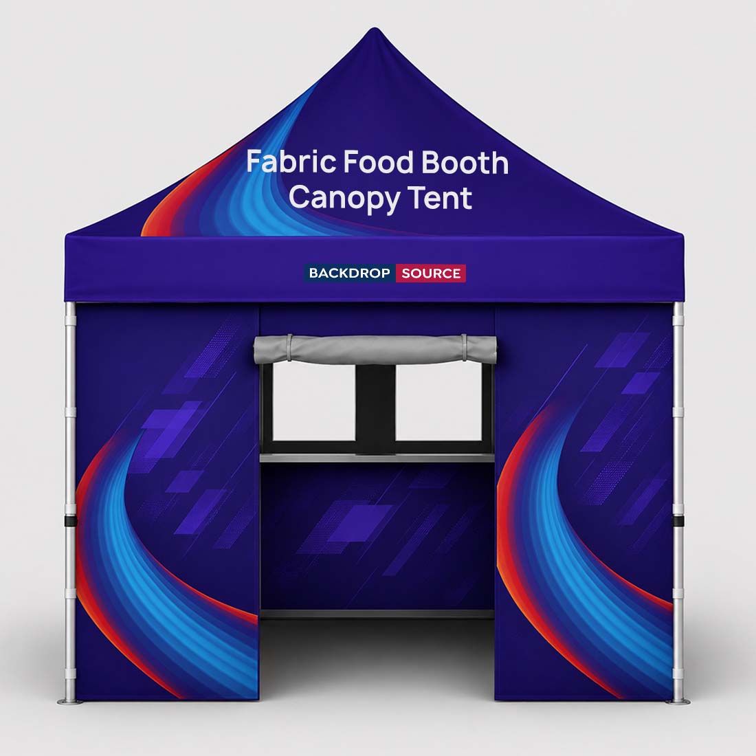 3m x 3m Fabric Food Booth Canopy Tent
