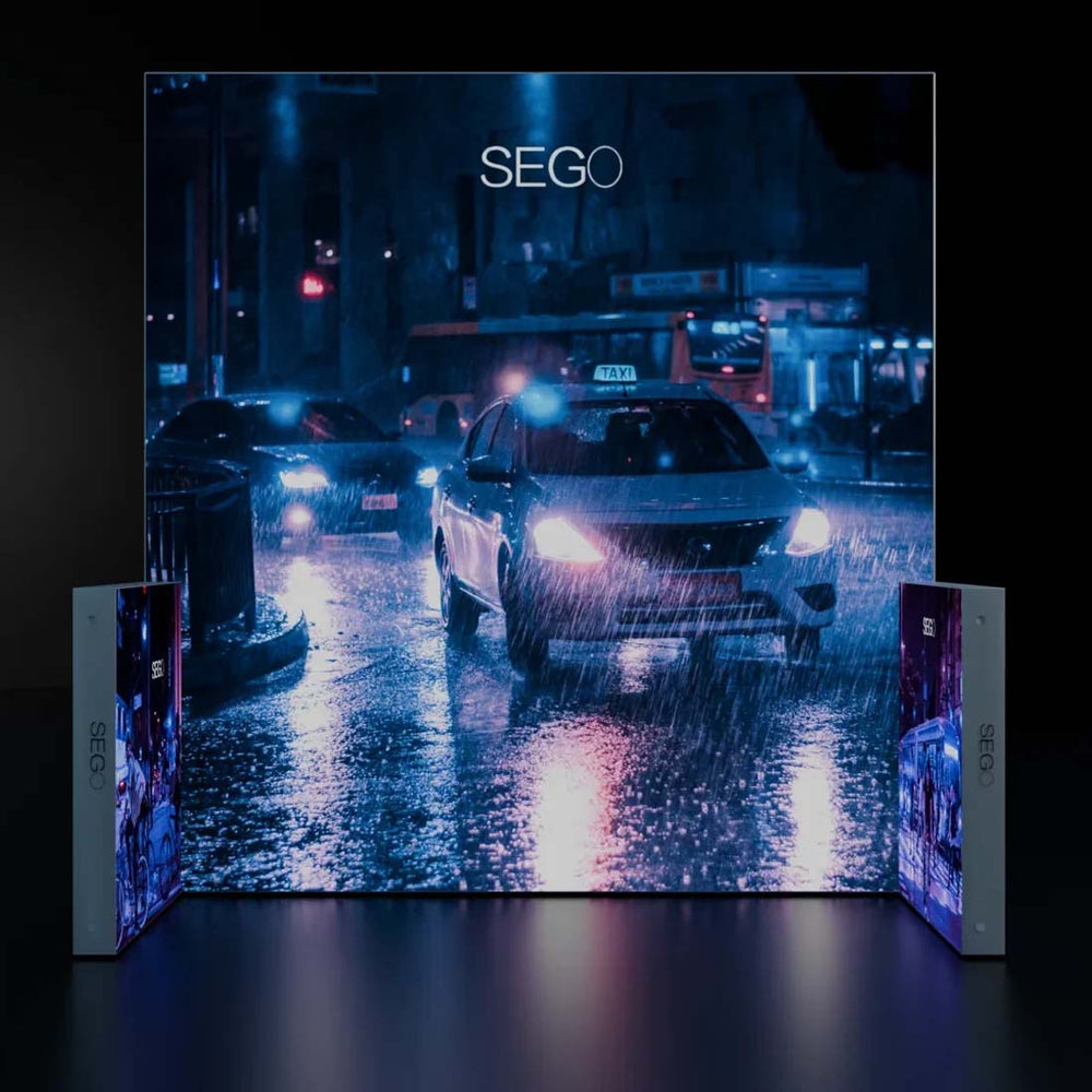 SEGO Backlit Booth 3m x 3m - Model 3