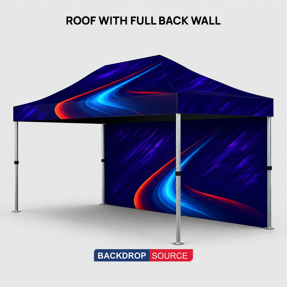 Heavy Duty Fabric Canopy Tent – (4.5m W x 3m H )