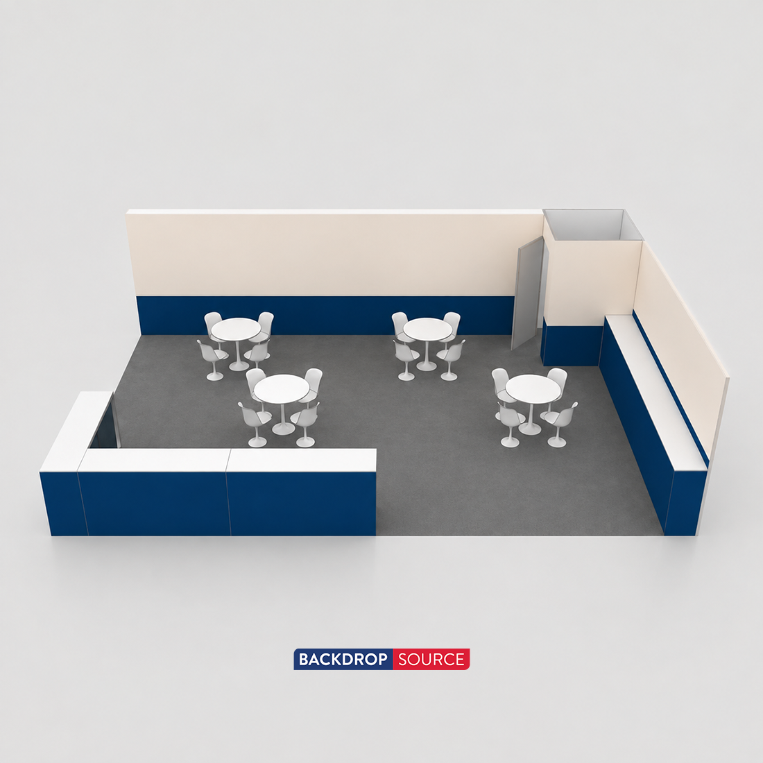 Modular Booth Kits 9m x 6m - Model 7