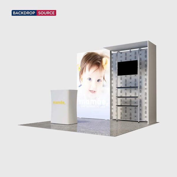 3x3m Backlit SEG Fabric Wall Display
