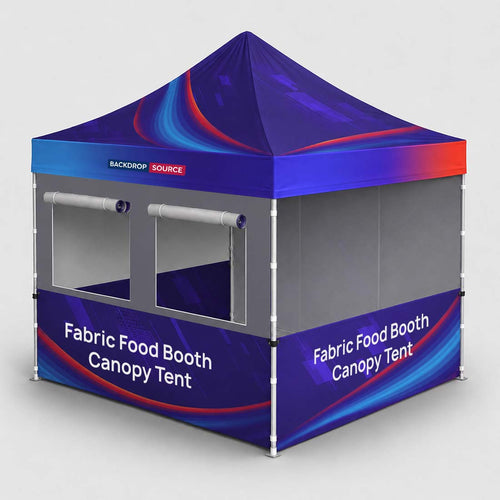 3m x 3m Fabric Food Booth Canopy Tent