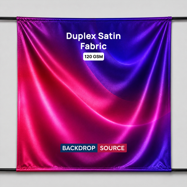 Duplex Satin Fabric Printing