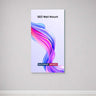 Wall-Mounted SEG Fabric display - 120mm Depth