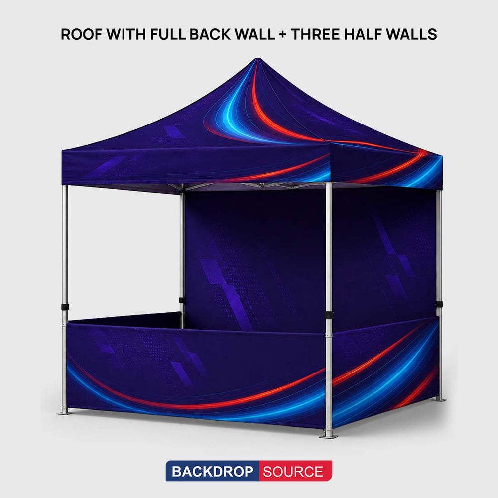 Heavy Duty Fabric Gazebos – (2m W x 3m H)