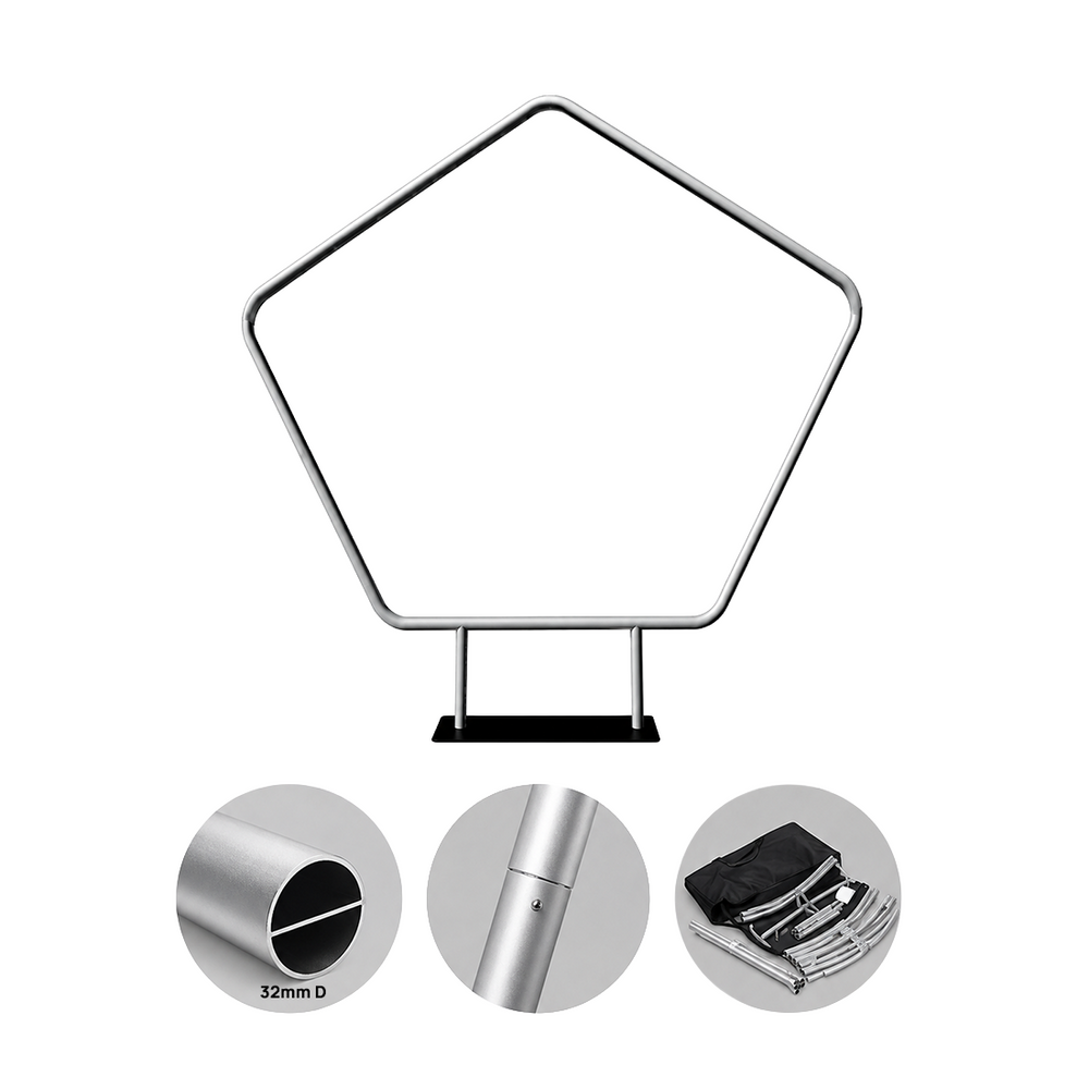 Pentagon Stand with Plinth
