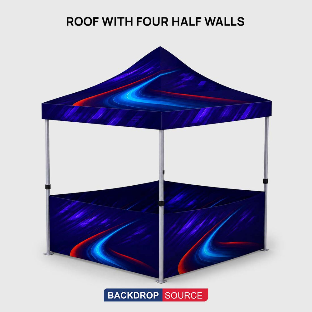 Heavy Duty Fabric Gazebos – (2m W x 3m H)
