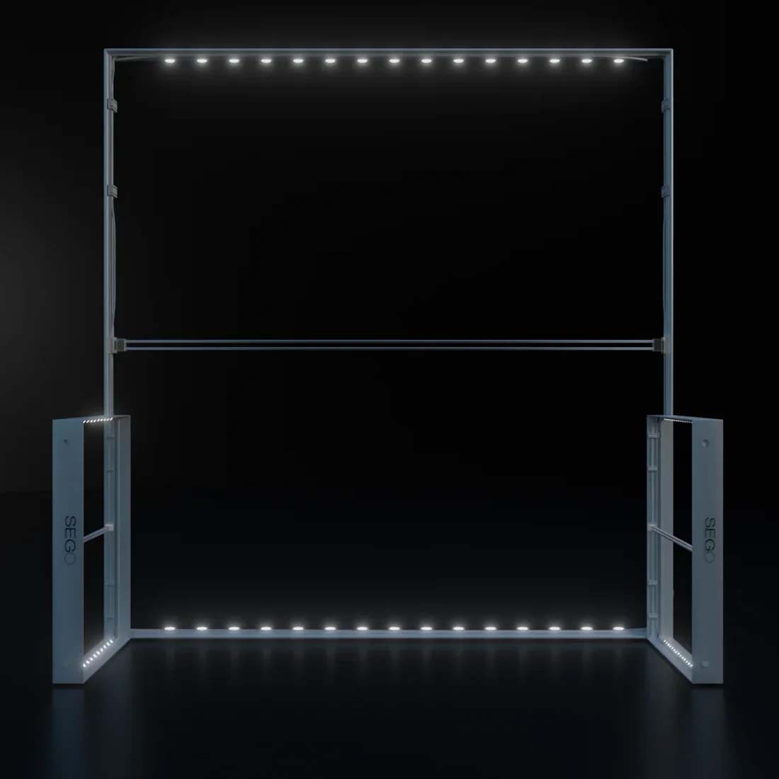 SEGO Backlit Booth 3m x 3m - Model 3