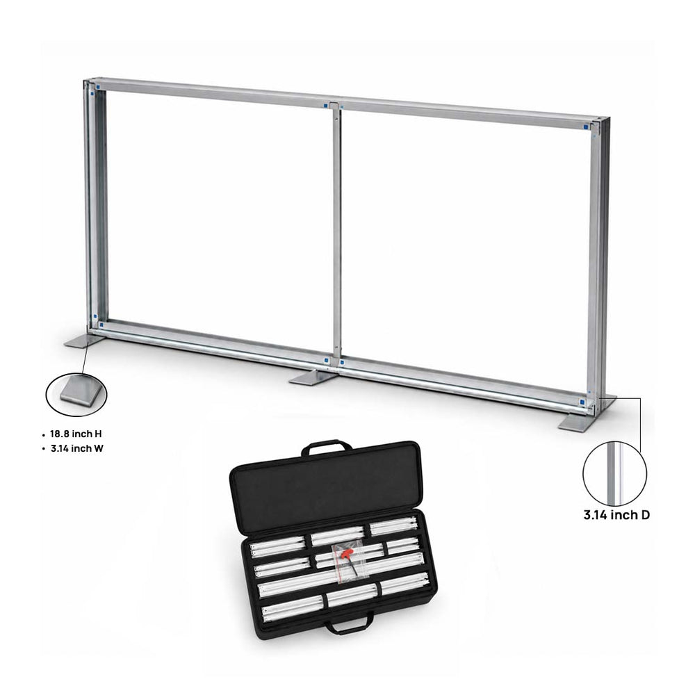 SEG Fabric Media Wall - 4m W x 2.5m H