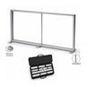 SEG Fabric Media Wall - 4m W x 2.5m H