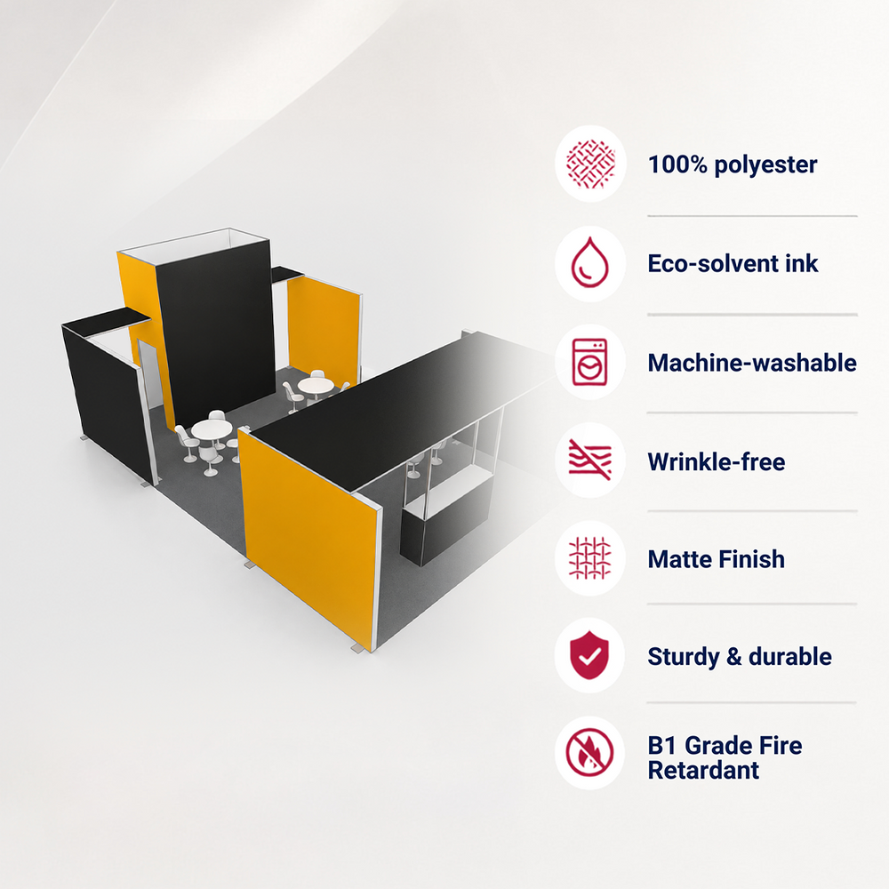 Modular Booth Kits 9m x 6m - Model 10