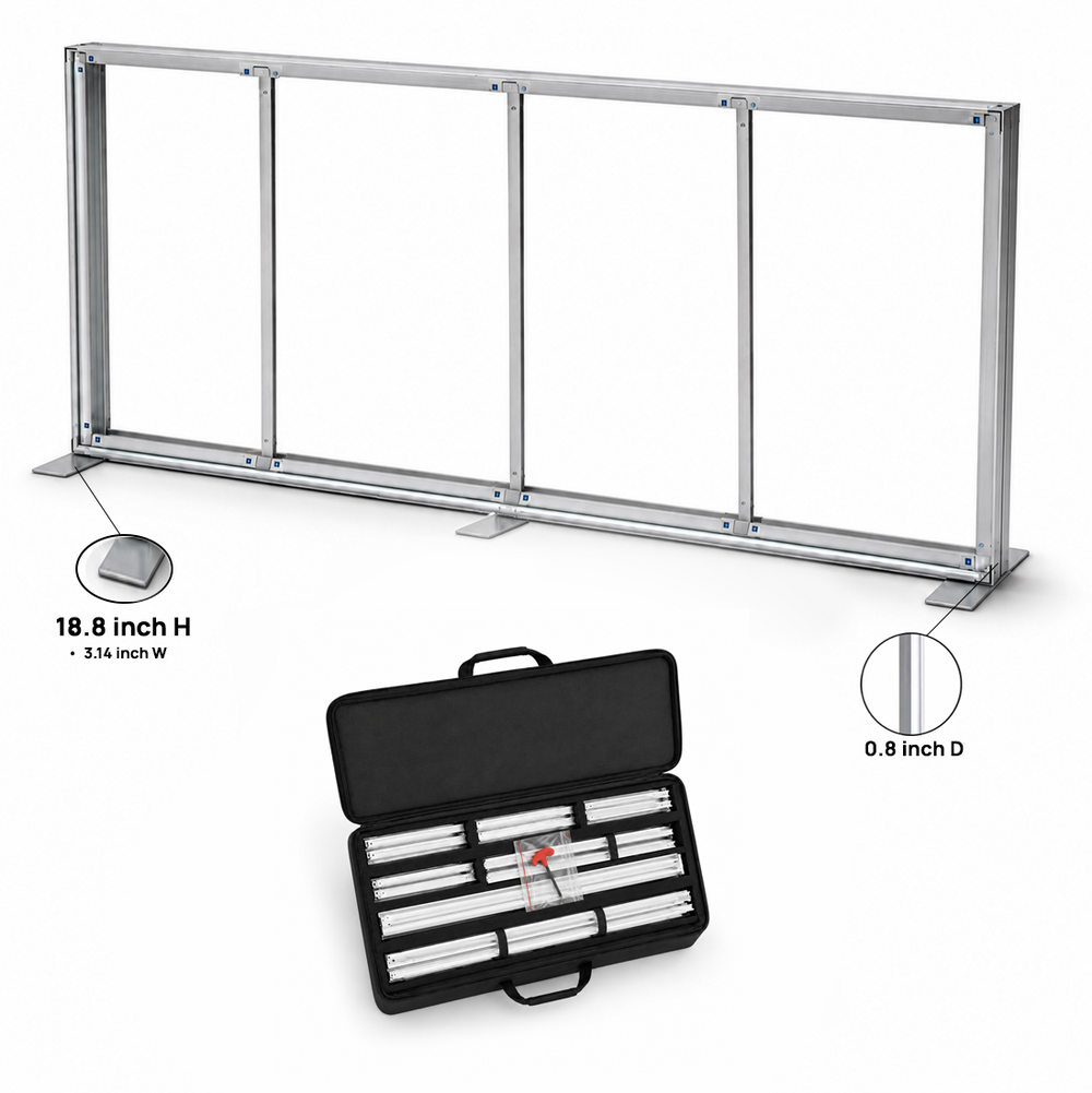 SEG Fabric Media Wall - 6m W